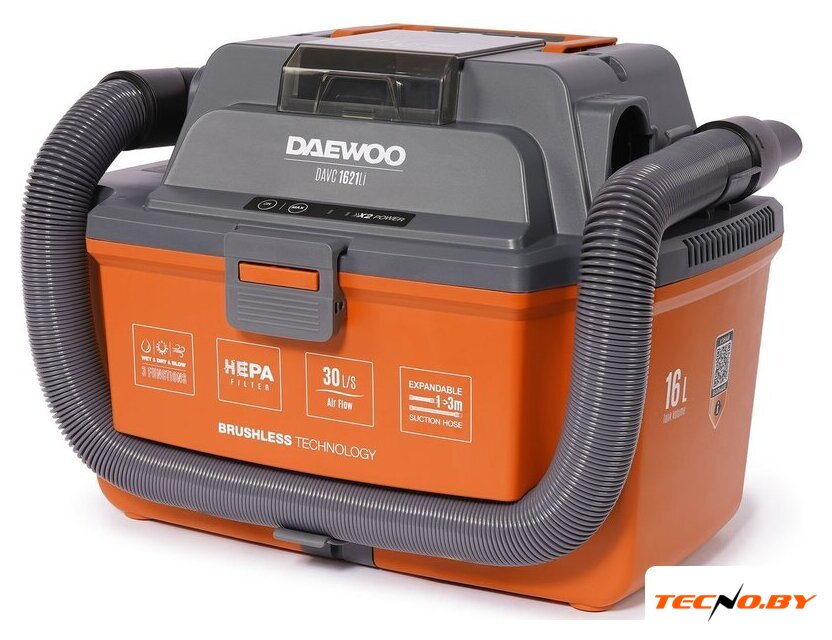Пылесос Daewoo Power DAVC 1621Li - Изображение №3 — Интернет-Магазин TECNO.BY