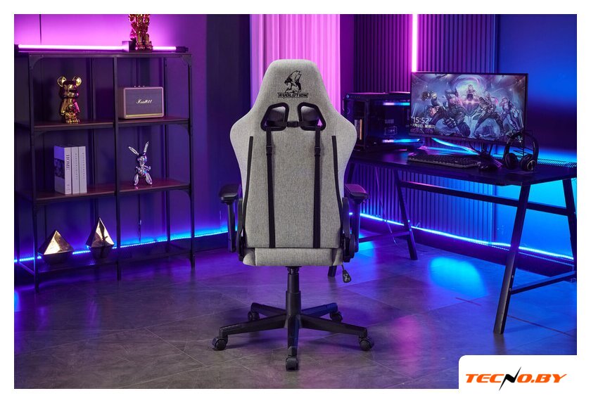 Игровое (геймерское) кресло Evolution Tactic Pro (серый) - Изображение №18 — Интернет-Магазин TECNO.BY
