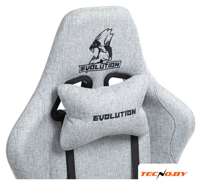 Игровое (геймерское) кресло Evolution Tactic Pro (серый) - Изображение №5 — Интернет-Магазин TECNO.BY