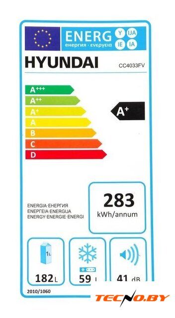 Холодильник Hyundai CC4033FV - Изображение №40 — Интернет-Магазин TECNO.BY