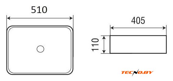 Умывальник WeltWasser Elbach 2178 - Изображение №2 — Интернет-Магазин TECNO.BY