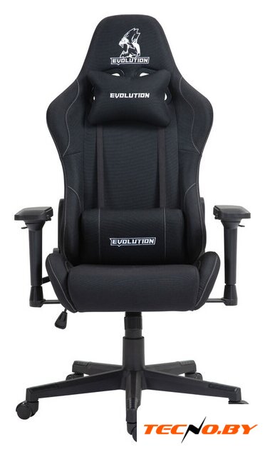 Игровое (геймерское) кресло Evolution Tactic Pro (черный) - Изображение №2 — Интернет-Магазин TECNO.BY