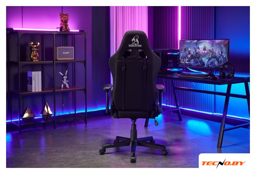 Игровое (геймерское) кресло Evolution Tactic Pro (черный) - Изображение №19 — Интернет-Магазин TECNO.BY
