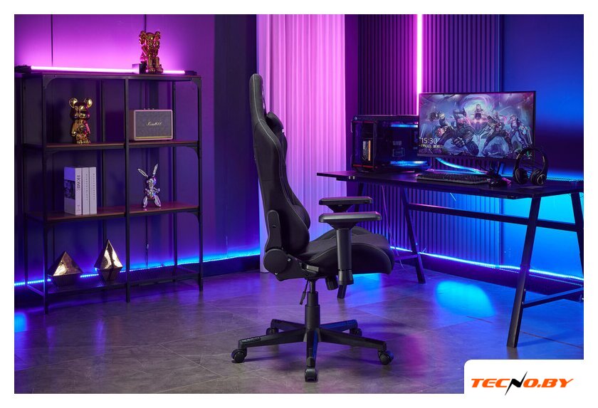 Игровое (геймерское) кресло Evolution Tactic Pro (черный) - Изображение №17 — Интернет-Магазин TECNO.BY