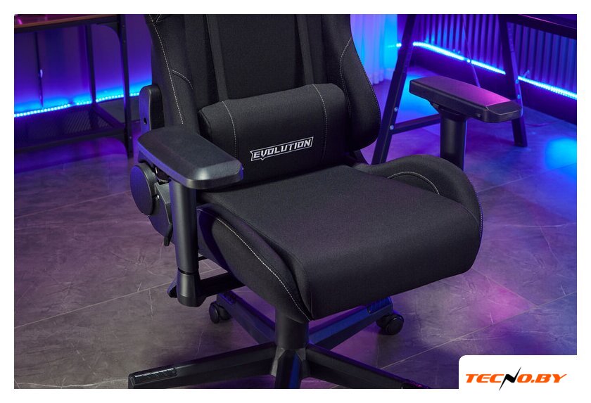 Игровое (геймерское) кресло Evolution Tactic Pro (черный) - Изображение №26 — Интернет-Магазин TECNO.BY