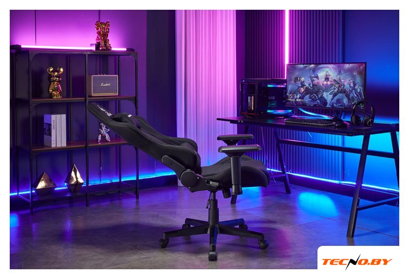 Игровое (геймерское) кресло Evolution Tactic Pro (черный) - Изображение №22 — Интернет-Магазин TECNO.BY