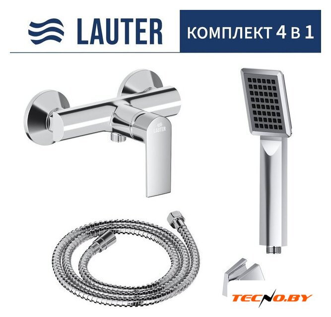 Смеситель Lauter Reef 21СК9678C с лейкой Living Serene 21S00103 - Изображение №16 — Интернет-Магазин TECNO.BY