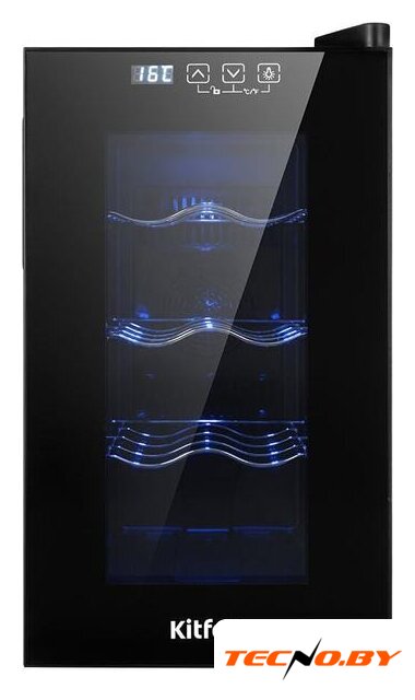 Винный шкаф Kitfort KT-2419 - Изображение №2 — Интернет-Магазин TECNO.BY