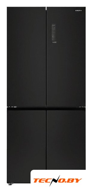 Четырёхдверный холодильник MAUNFELD MFF190NFDB Matt Inverter - Изображение №1 — Интернет-Магазин TECNO.BY