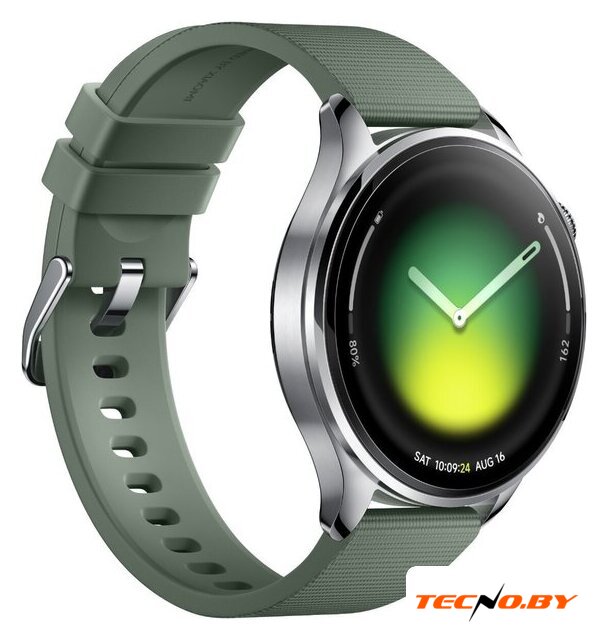 Умные часы Xiaomi Watch 5 (зеленый, международная версия) - Изображение №3 — Интернет-Магазин TECNO.BY