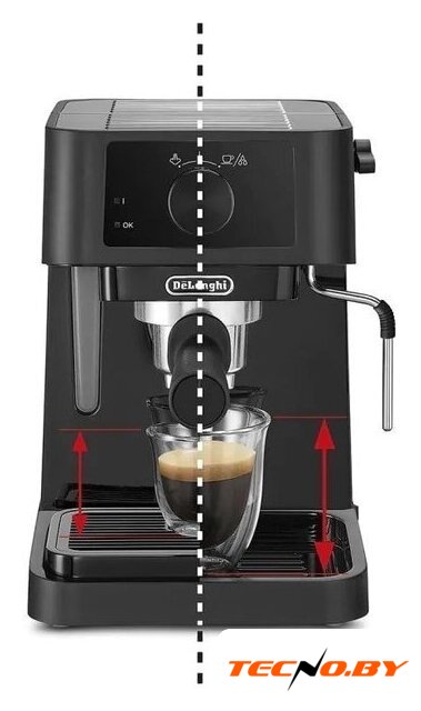 Рожковая кофеварка DeLonghi Stilosa EC230.BK - Изображение №3 — Интернет-Магазин TECNO.BY
