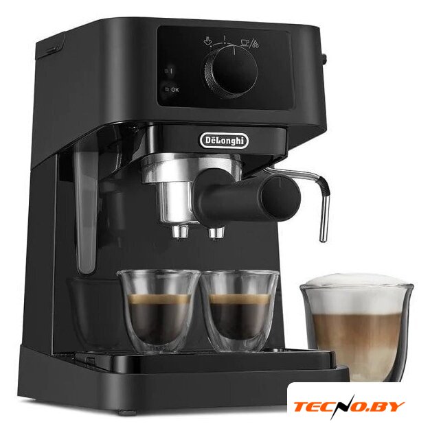 Рожковая кофеварка DeLonghi Stilosa EC230.BK - Изображение №2 — Интернет-Магазин TECNO.BY