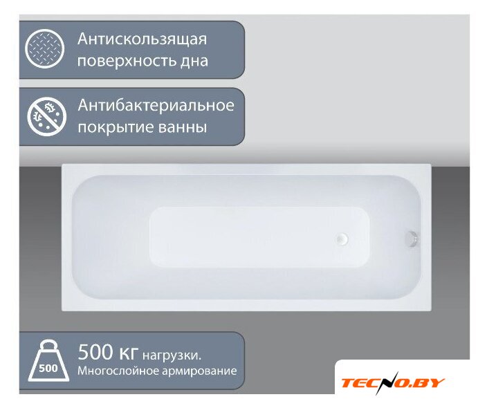 Ванна Triton Ультра 170x70 (с облегченными ножками) - Изображение №6 — Интернет-Магазин TECNO.BY