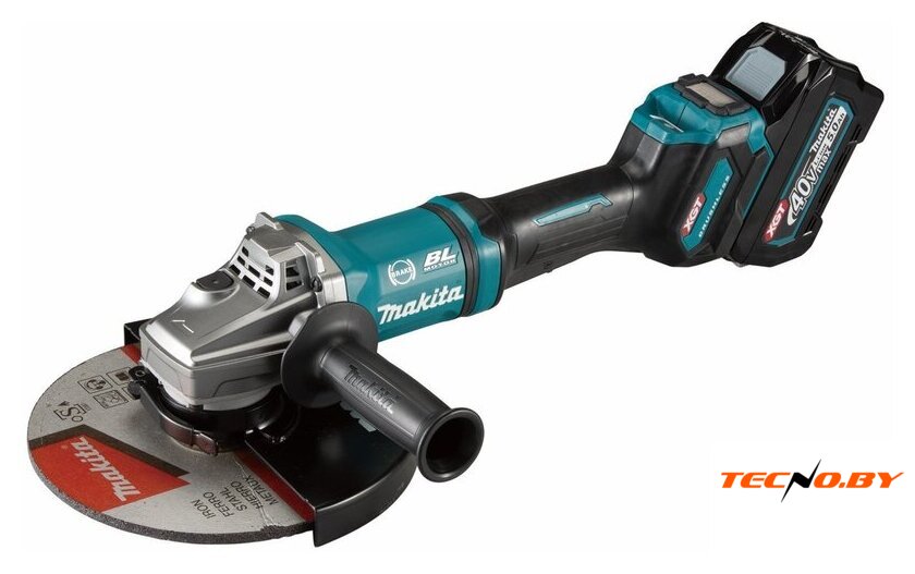 Угловая шлифмашина Makita GA038GT201 (с 2-мя АКБ, кейс) - Изображение №1 — Интернет-Магазин TECNO.BY