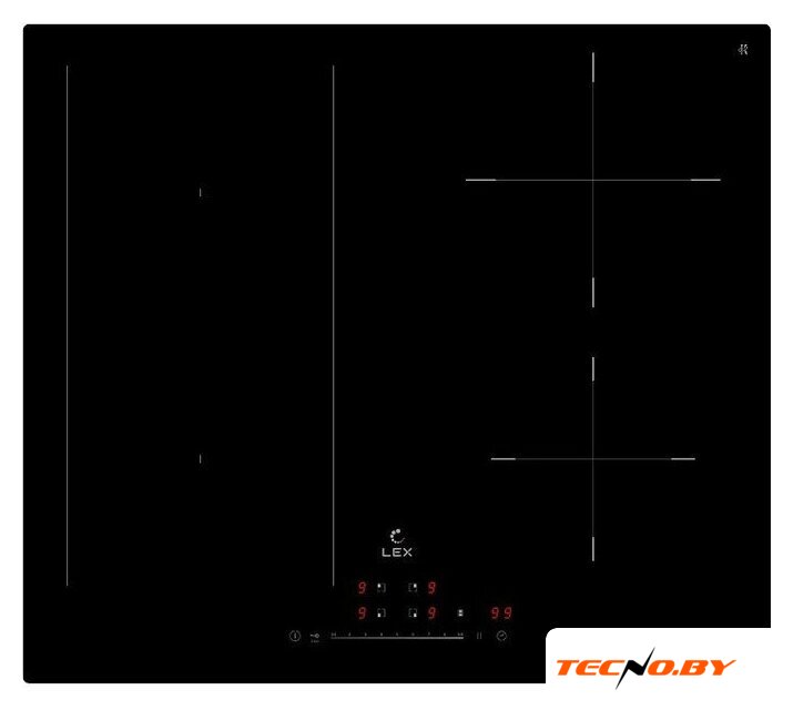 Варочная панель LEX EVI 641A BL - Изображение №1 — Интернет-Магазин TECNO.BY