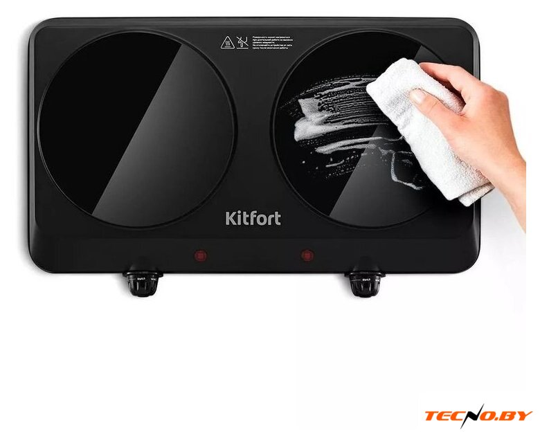 Настольная плита Kitfort KT-169 - Изображение №4 — Интернет-Магазин TECNO.BY