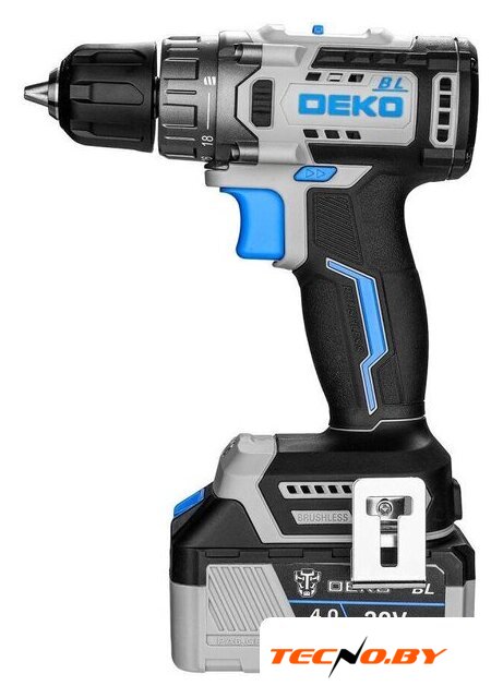 Дрель-шуруповерт Deko Loner 20V ONE+ 085-1003 (с 2-мя АКБ, кейс) - Изображение №3 — Интернет-Магазин TECNO.BY