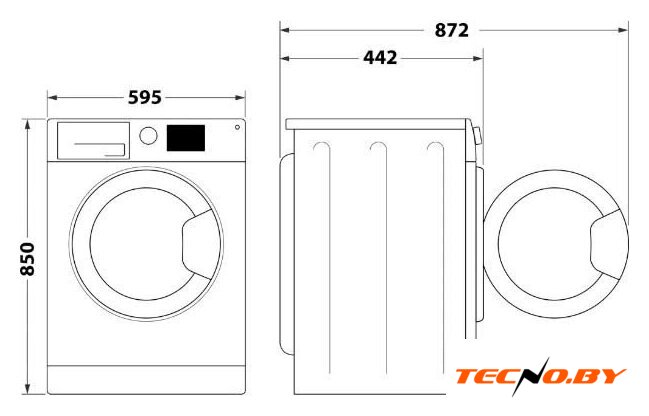Стиральная машина Whirlpool WRSB 7238 BB EU - Изображение №12 — Интернет-Магазин TECNO.BY