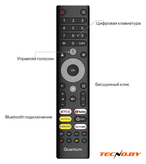Телевизор Quantum 43F6BQ - Изображение №9 — Интернет-Магазин TECNO.BY