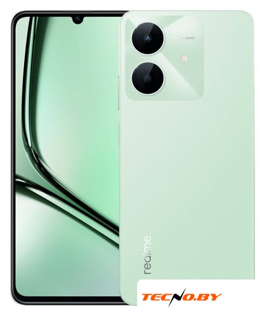 Телефон Realme Note 60x RMX3938 4GB/128GB (зеленый) - Изображение №2 — Интернет-Магазин TECNO.BY