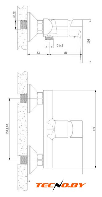 Смеситель Lauter Reef 21СК9678C с лейкой Relexa Fleur 21S00126 - Изображение №14 — Интернет-Магазин TECNO.BY