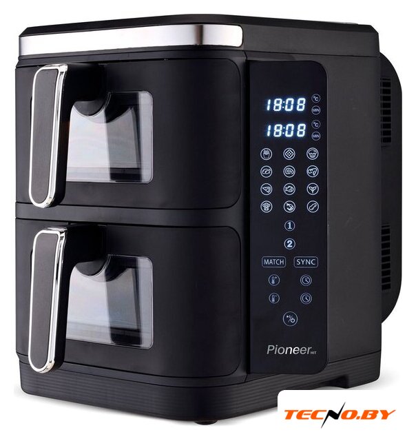 Аэрогриль (аэрофритюрница) Pioneer SM550D (черный) - Изображение №1 — Интернет-Магазин TECNO.BY