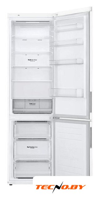 Холодильник LG DoorCooling+ GA-B509CQWL - Изображение №3 — Интернет-Магазин TECNO.BY