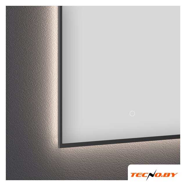  Wellsee Зеркало с фоновой LED-подсветкой 7 Rays' Spectrum 172201070, 100 х 80 см (с сенсором и регулировкой яркости освещения) - Изображение №2 — Интернет-Магазин TECNO.BY