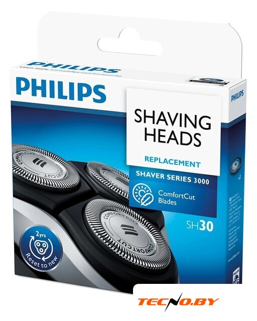 Бритвенная головка Philips Shaver series 3000 SH30/50 - Изображение №1 — Интернет-Магазин TECNO.BY