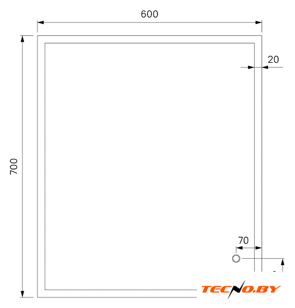  IDDIS Зеркало Brick BRI6000i98 - Изображение №5 — Интернет-Магазин TECNO.BY