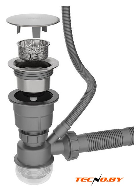 Кухонная мойка Roxen Uno 560210-54-GR сатин/текстурная (с ролл-матом и дозатором) - Изображение №15 — Интернет-Магазин TECNO.BY