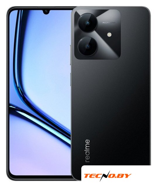 Телефон Realme Note 60x RMX3938 4GB/128GB (черный) - Изображение №2 — Интернет-Магазин TECNO.BY