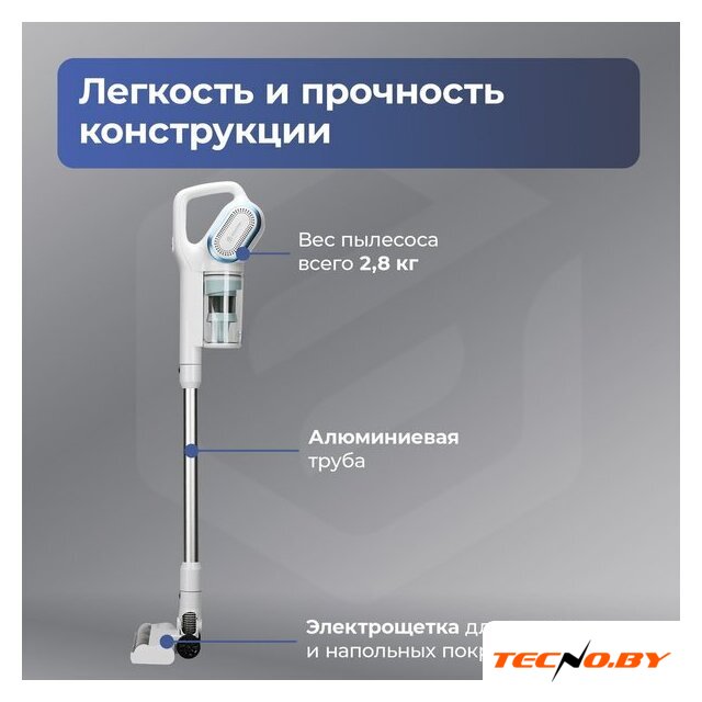 Пылесос Evolution LX950 white blue - Изображение №26 — Интернет-Магазин TECNO.BY