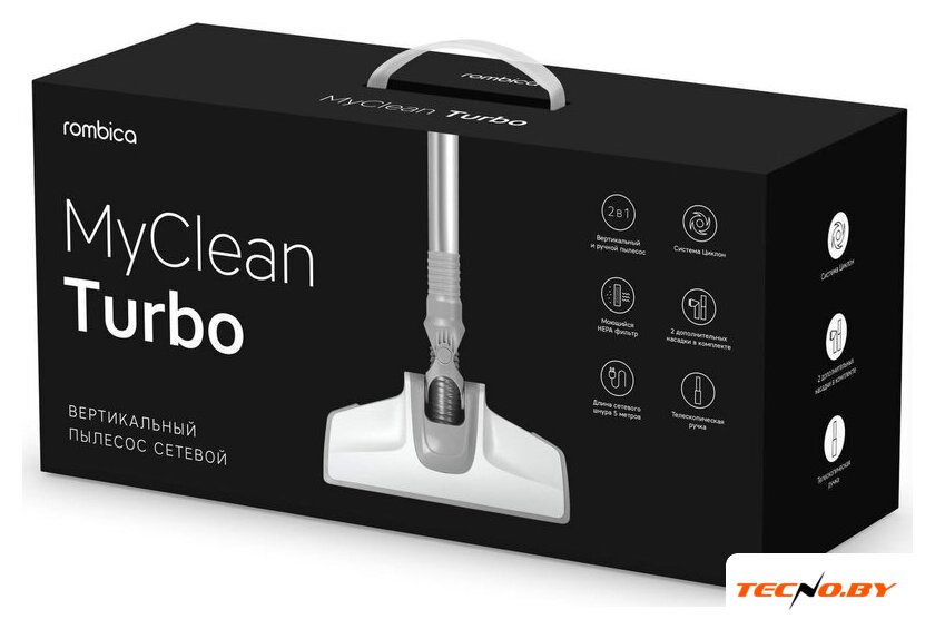 Пылесос Rombica MyClean Turbo NHS20D03 - Изображение №6 — Интернет-Магазин TECNO.BY