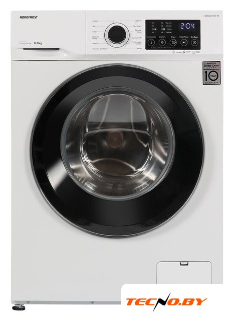 Стиральная машина Nord (Nordfrost) i-DDQ4 8120 W - Изображение №1 — Интернет-Магазин TECNO.BY