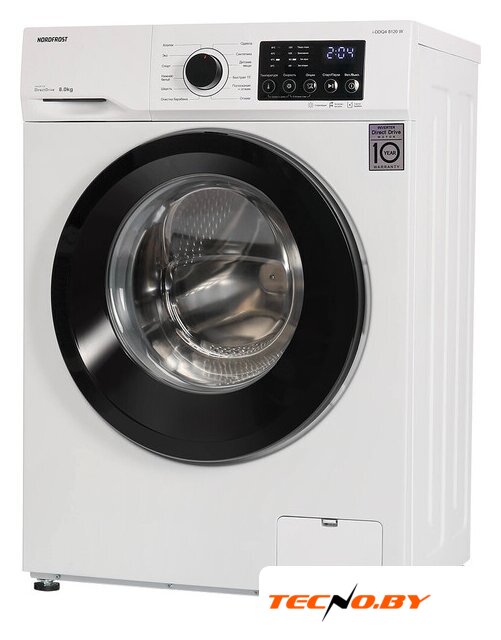 Стиральная машина Nord (Nordfrost) i-DDQ4 8120 W - Изображение №4 — Интернет-Магазин TECNO.BY