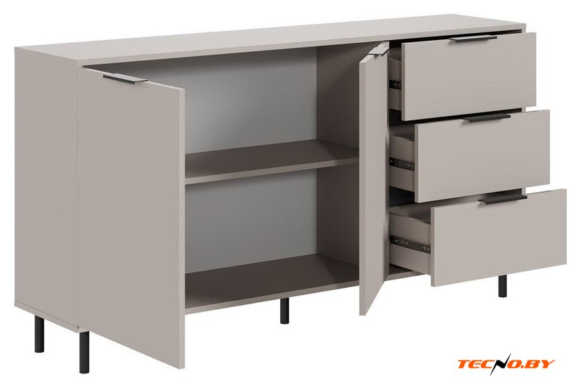 Тумба Mio Tesoro Rimini KOM2D3S/150 (кашемир/кашемир) - Изображение №3 — Интернет-Магазин TECNO.BY