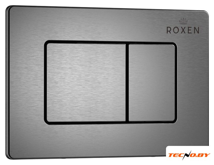 Унитаз подвесной Roxen Cube One Rimless 6 в 1 StounFix Dual Fresh 616329 (оружейная сталь/металл) - Изображение №19 — Интернет-Магазин TECNO.BY