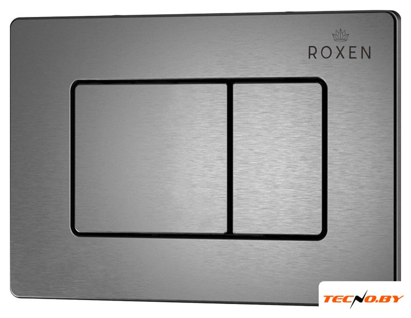 Унитаз подвесной Roxen Cube One Rimless 6 в 1 StounFix Dual Fresh 616329 (оружейная сталь/металл) - Изображение №20 — Интернет-Магазин TECNO.BY