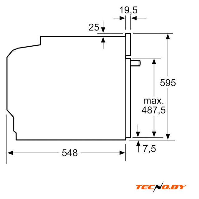 Электрический духовой шкаф Bosch Serie 2 HBA571BB4 - Изображение №7 — Интернет-Магазин TECNO.BY
