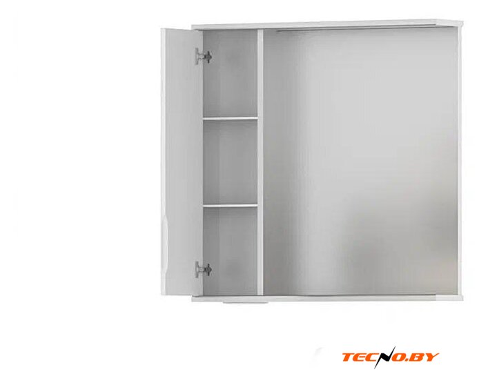  Volna Шкаф с зеркалом Adel 70 L (белый) - Изображение №11 — Интернет-Магазин TECNO.BY