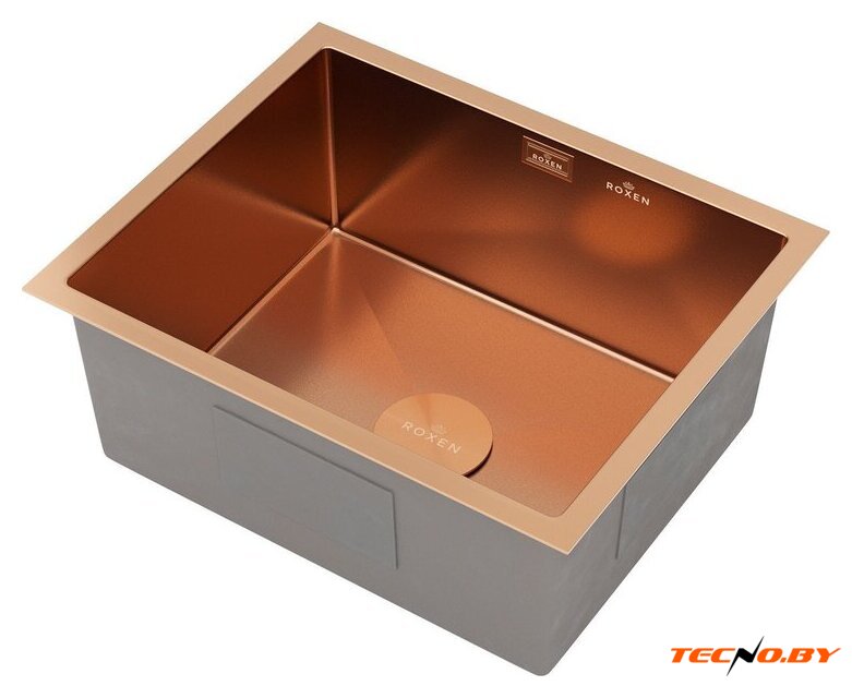 Кухонная мойка Roxen Uno 560210-54BR-V бронза/текстурная PVD покрытие (с ролл-матом и дозатором) - Изображение №12 — Интернет-Магазин TECNO.BY