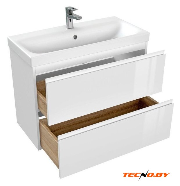  Cersanit Тумба под умывальник Moduo Slim 80 64126 - Изображение №4 — Интернет-Магазин TECNO.BY