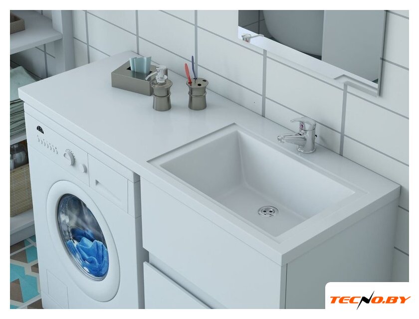 Умывальник Эстет Даллас 130 R 235502 - Изображение №3 — Интернет-Магазин TECNO.BY