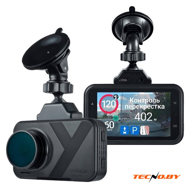 Видеорегистратор-GPS информатор (2в1) Roadgid CityGo 4 (set 1) - Изображение №1 — Интернет-Магазин TECNO.BY