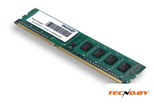 Оперативная память Patriot 8GB DDR3 PC3-12800 [PSD38G1600L2] - Изображение №2 — Интернет-Магазин TECNO.BY