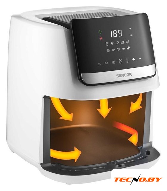 Аэрогриль (аэрофритюрница) Sencor SFR 6551WH - Изображение №5 — Интернет-Магазин TECNO.BY