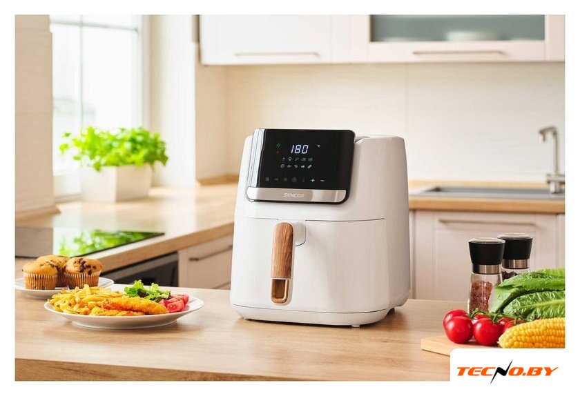 Аэрогриль (аэрофритюрница) Sencor SFR 6551WH - Изображение №9 — Интернет-Магазин TECNO.BY