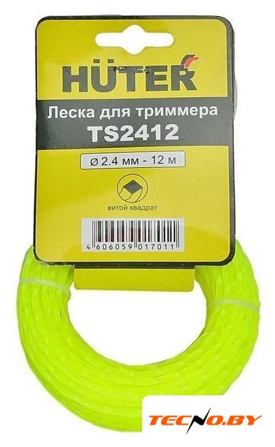 Леска для триммера Huter Витой квадрат TS2412 71/2/13 - Изображение №1 — Интернет-Магазин TECNO.BY
