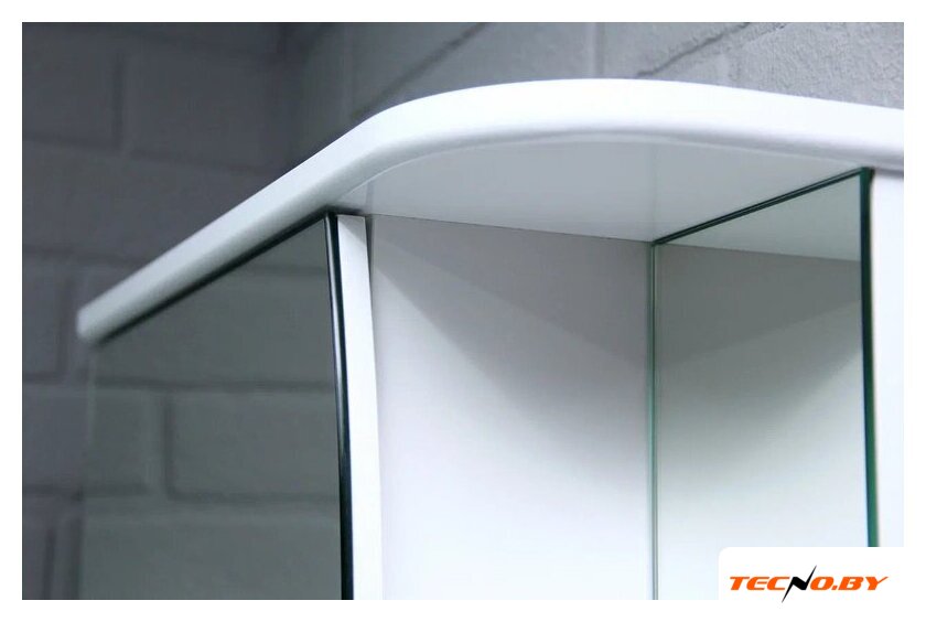  Saniteco Шкаф с зеркалом для ванной Aria 1-50 R/L S1032HZR - Изображение №7 — Интернет-Магазин TECNO.BY